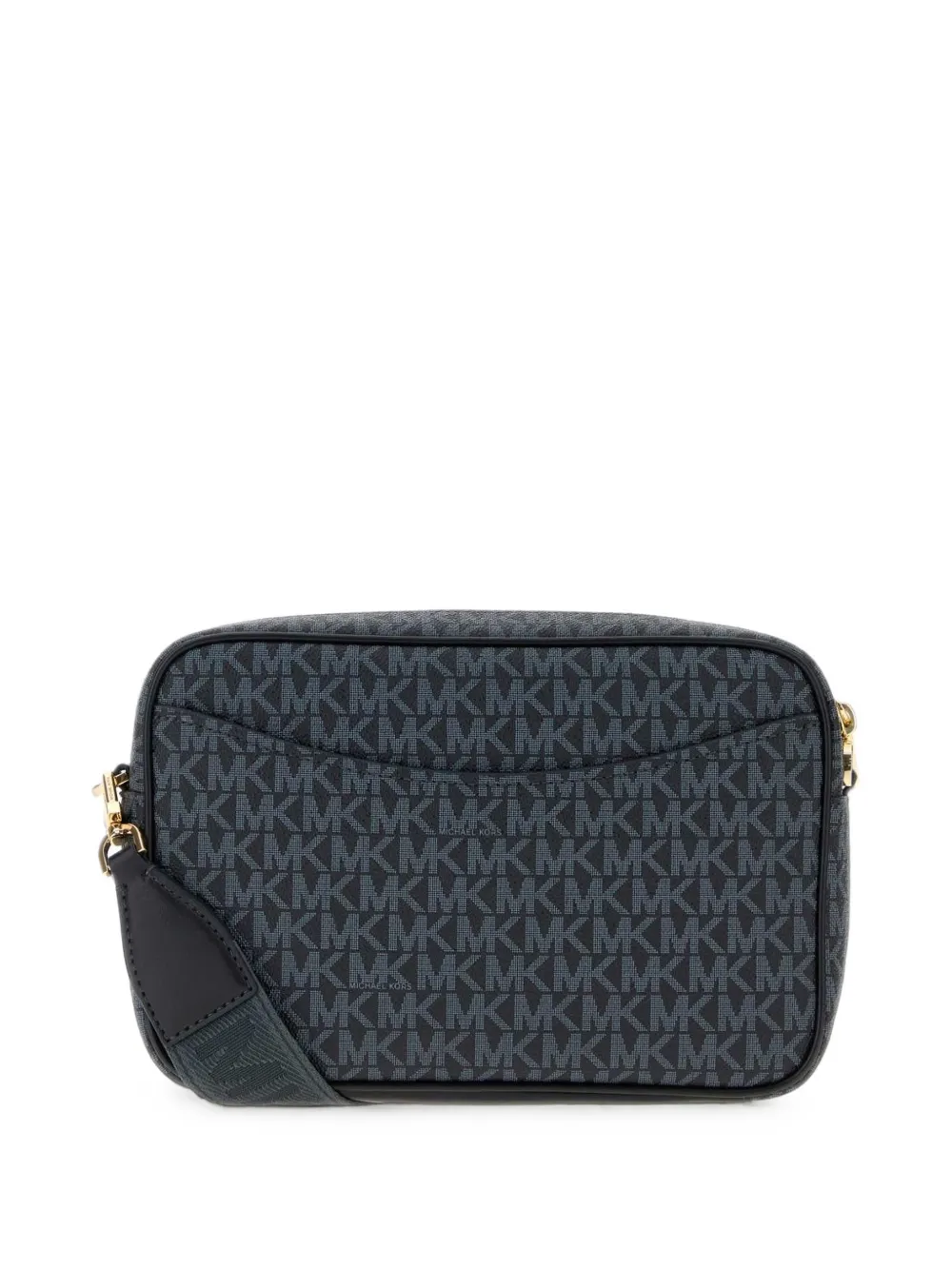 Michael Kors Crossbodytas met logo-monogram en vak Blauw