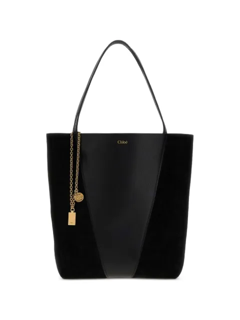 Chloé Chloé Spin panelled tote bag