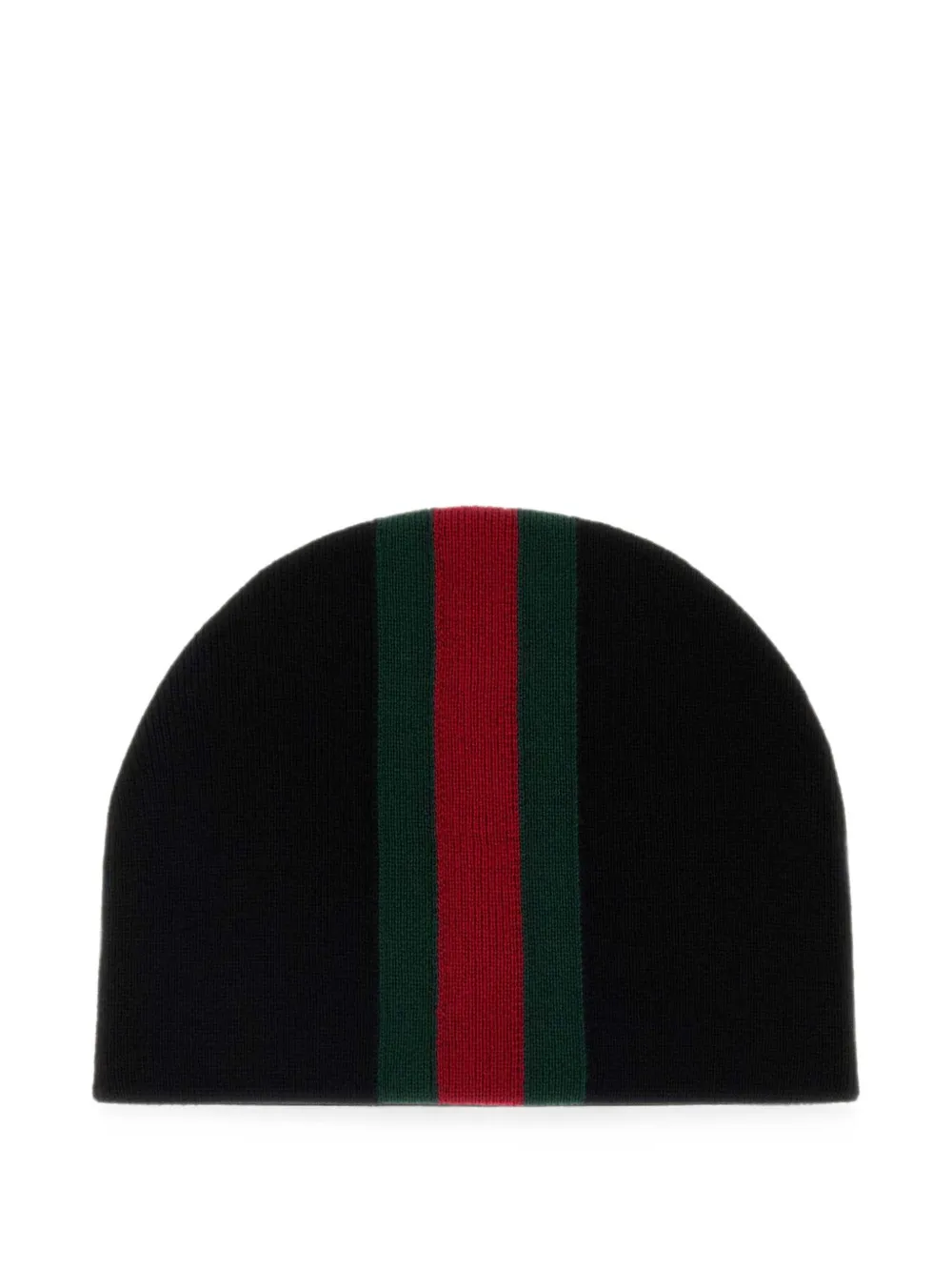 Gucci Web stripe beanie hat