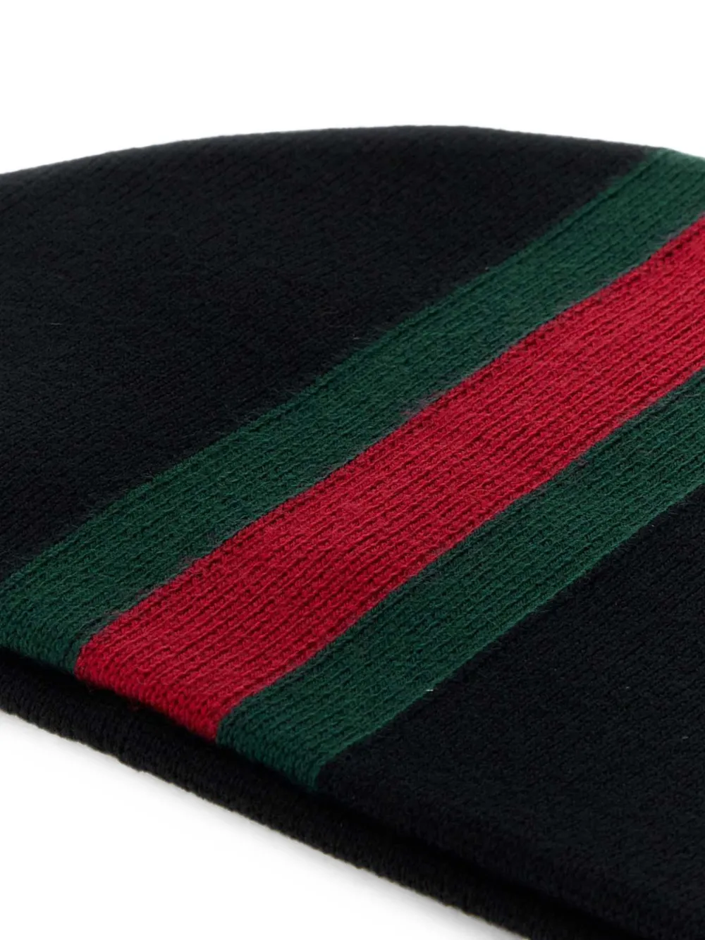 Gucci Muts met Web-streep Zwart
