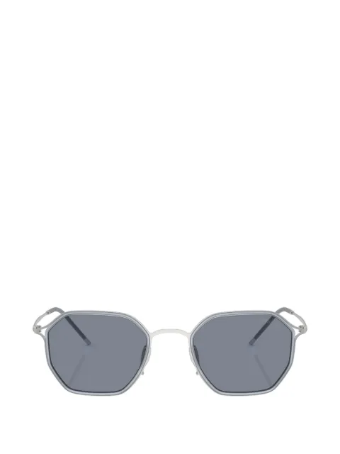 Giorgio Armani geometric-frame tinted sunglasses