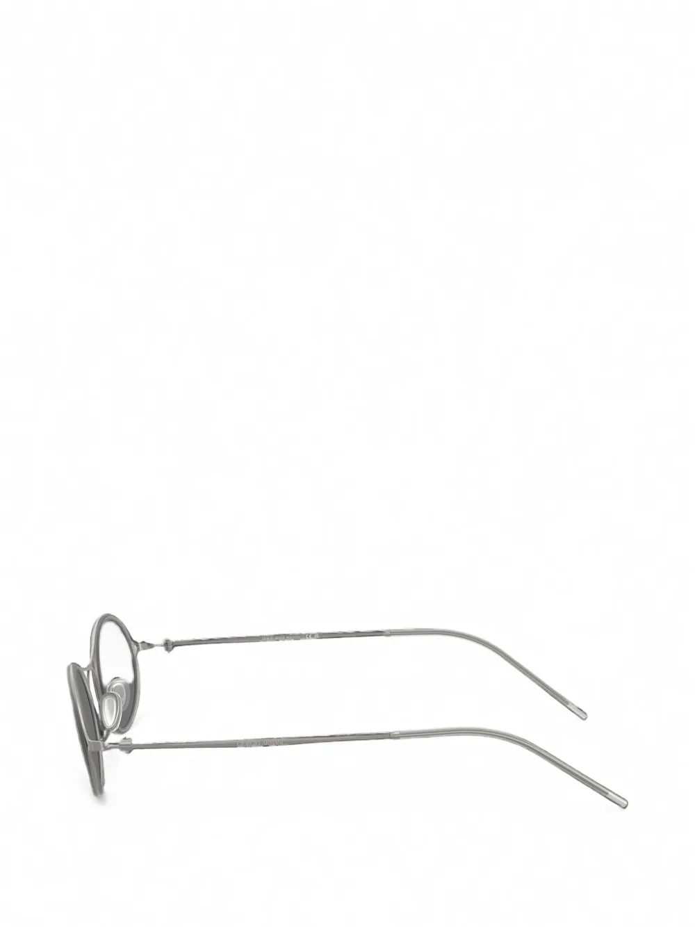 Giorgio Armani oval-frame sunglasses Grijs