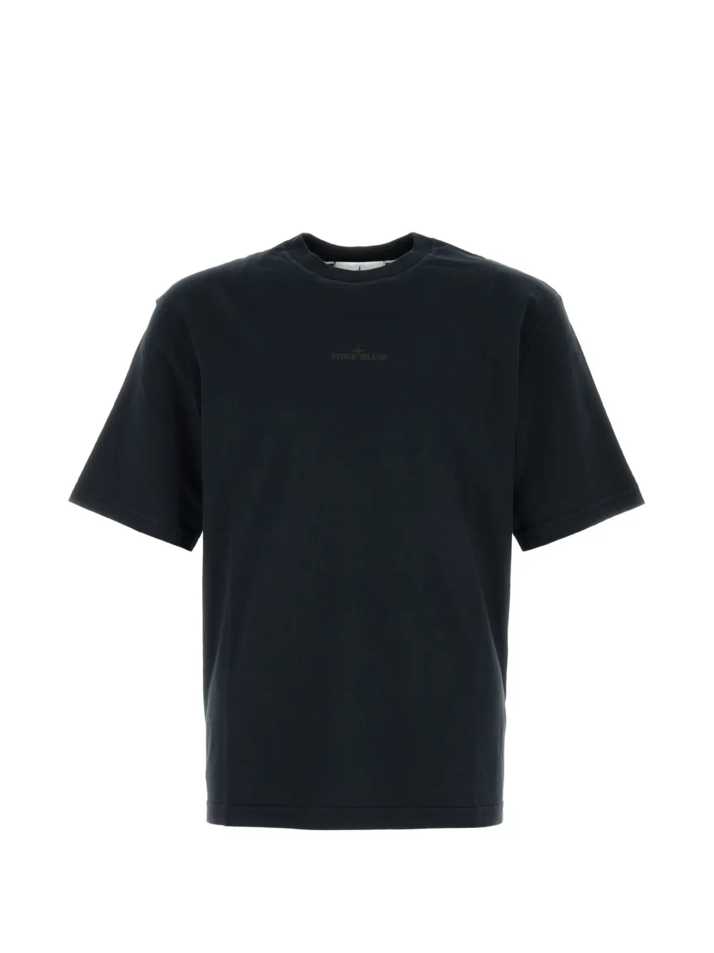 Stone Island logo-print T-shirt - Nero
