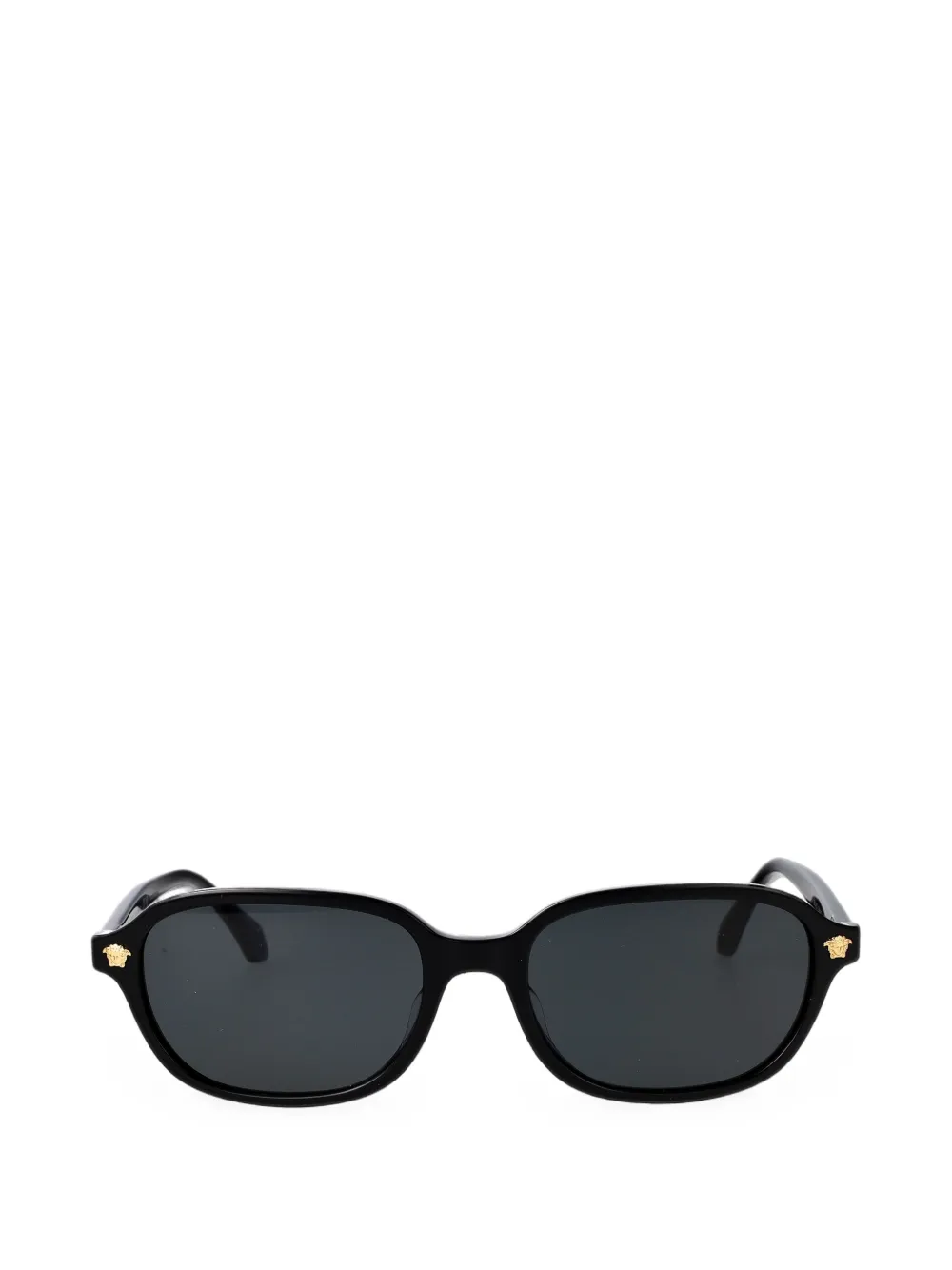 Versace Eyewear Medusa rectangle-frame sunglasses - Nero