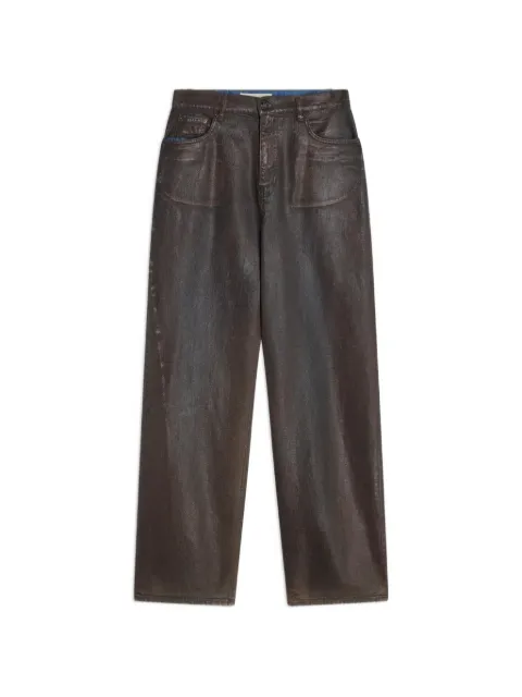 Semicouture Ottoline coated jeans