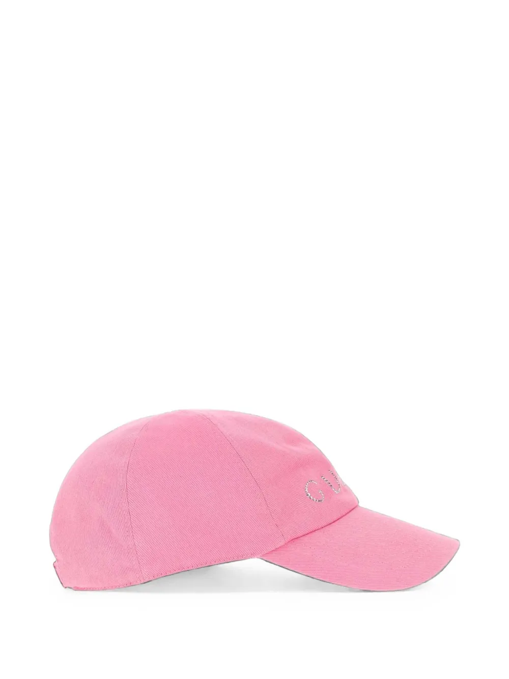 Gucci crystal-embellished baseball cap Roze