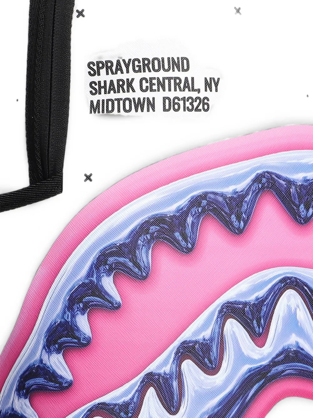 Sprayground Shark Central rugzak Wit