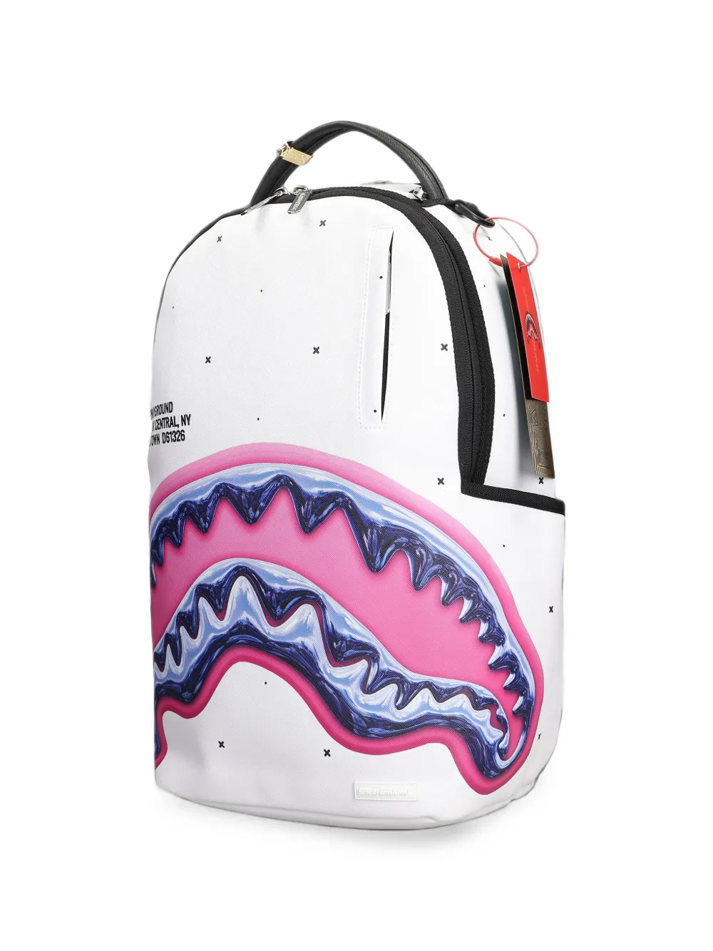 Sprayground Shark Central rugzak Wit