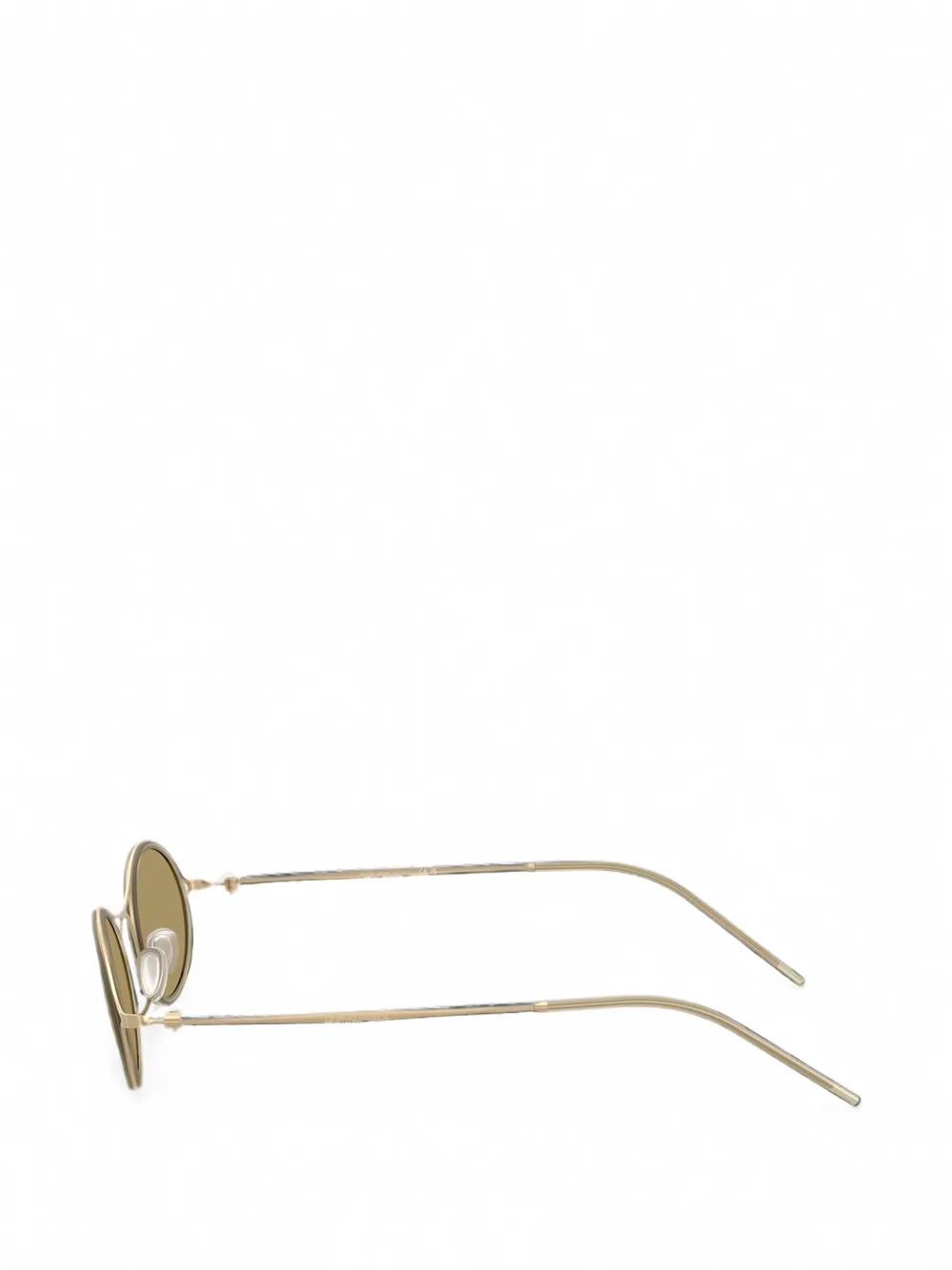 Giorgio Armani oval-frame sunglasses Goud