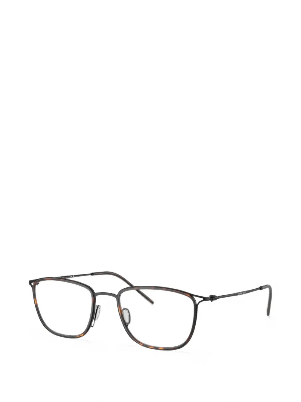 Giorgio Armani Bril met vierkant montuur Bruin