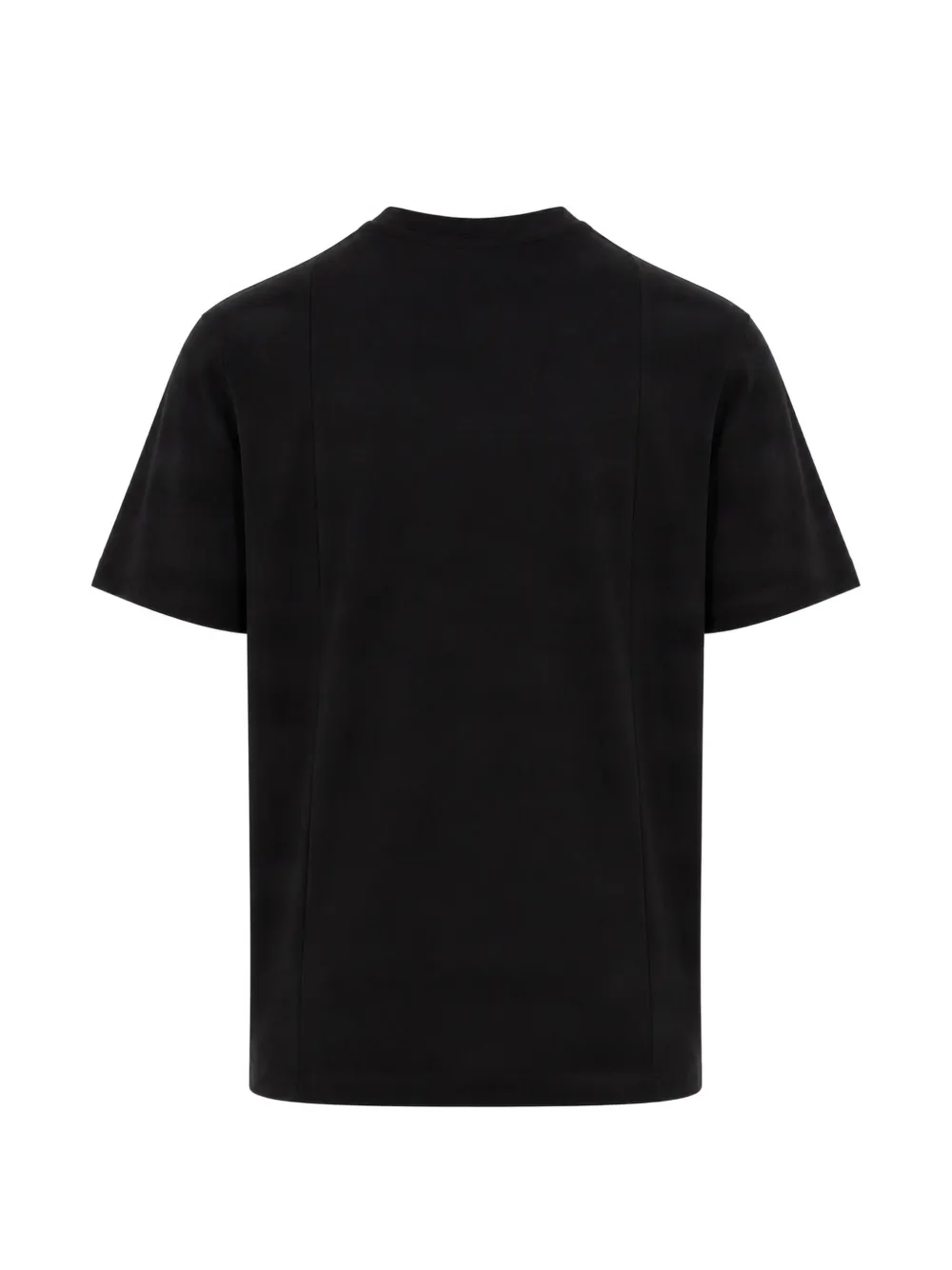 Ea7 Emporio Armani T-shirt met geborduurd logo Zwart