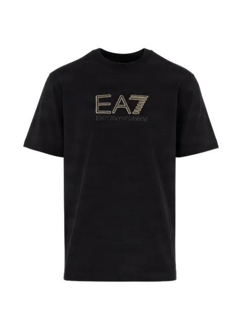Ea7 Emporio Armani camiseta con logo bordado
