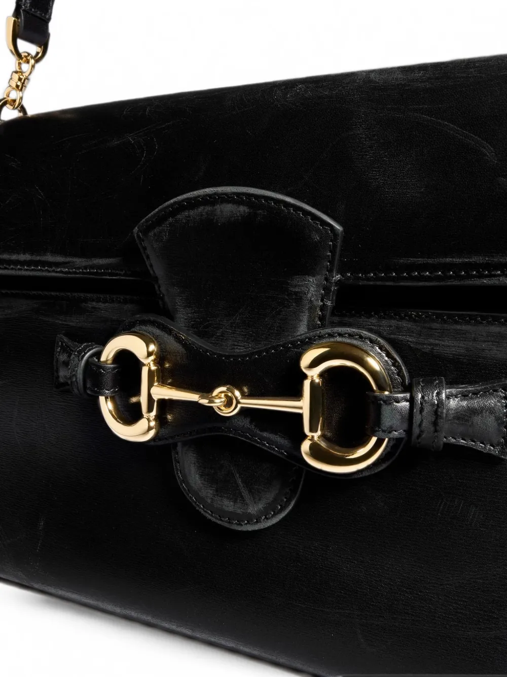 Gucci Horsebit Duomo schoudertas Zwart