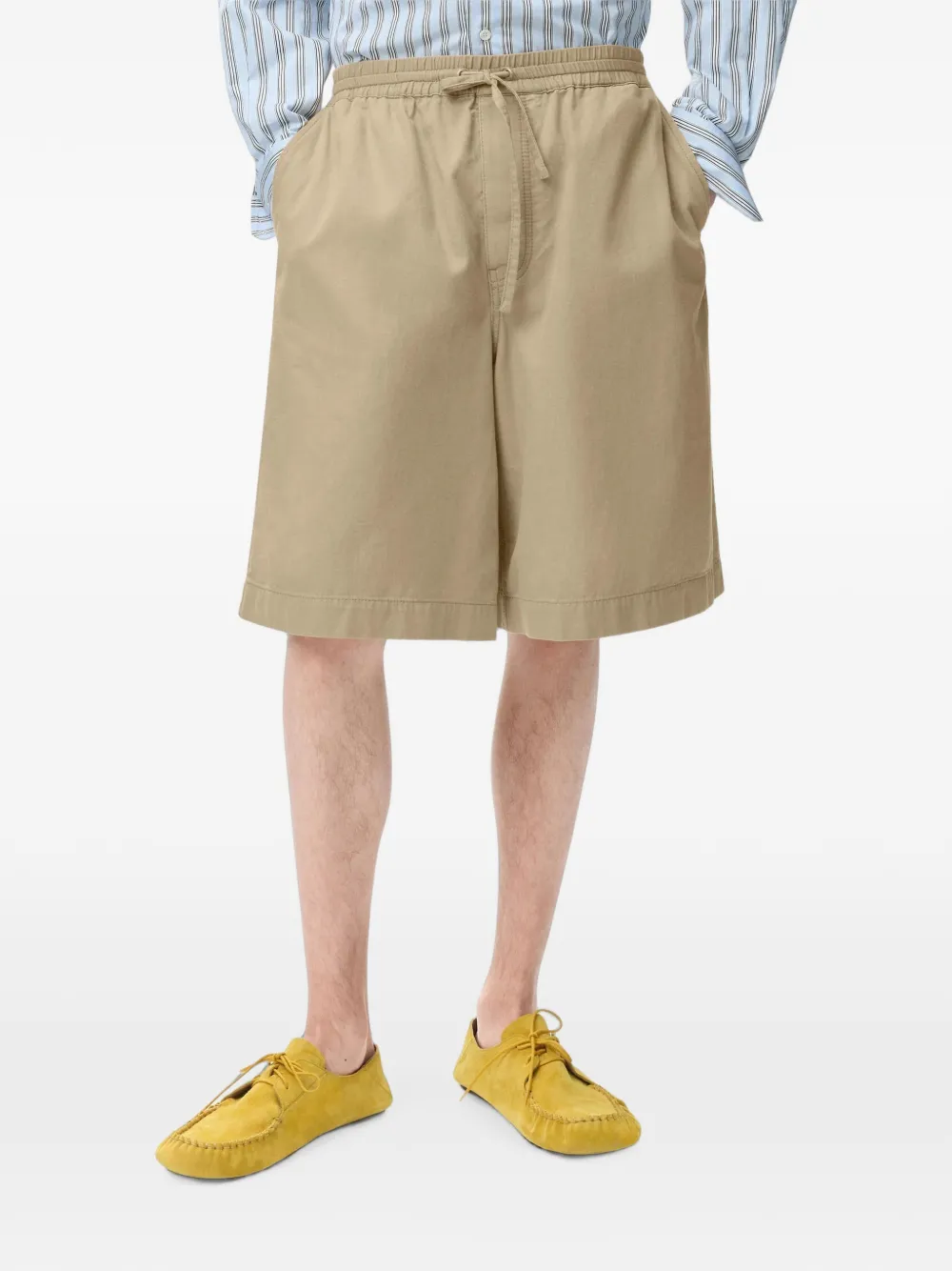 LOEWE Anagram-embroidered drawstring shorts