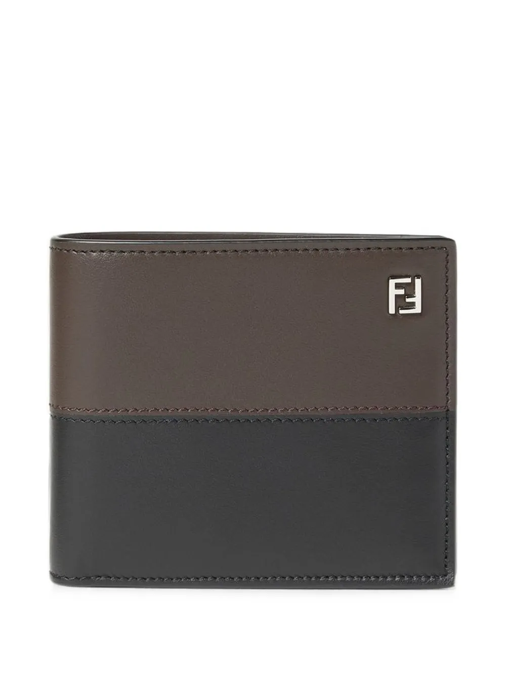 FENDI FF Double wallet - Marrone