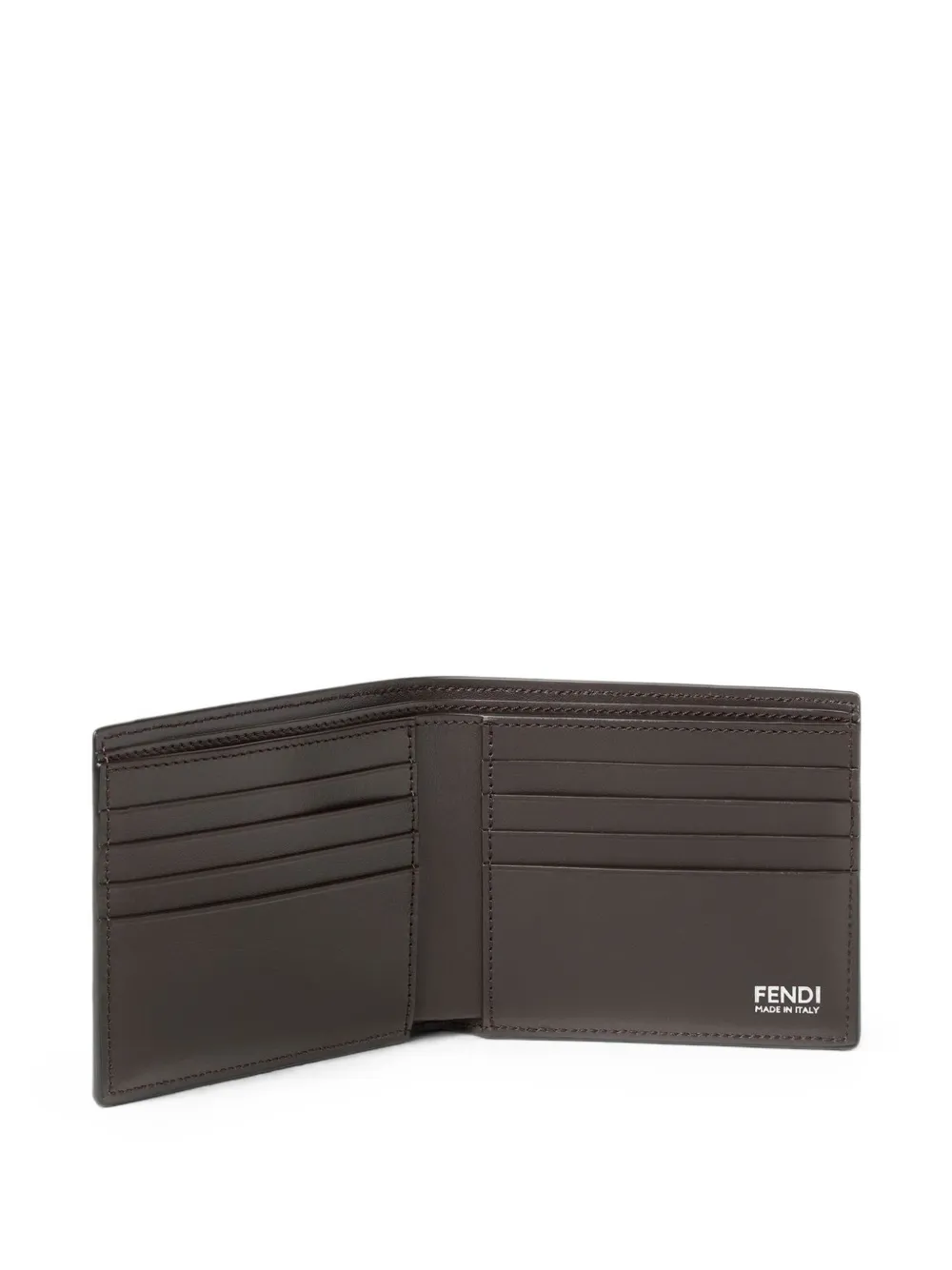 FENDI FF Double portemonnee Bruin