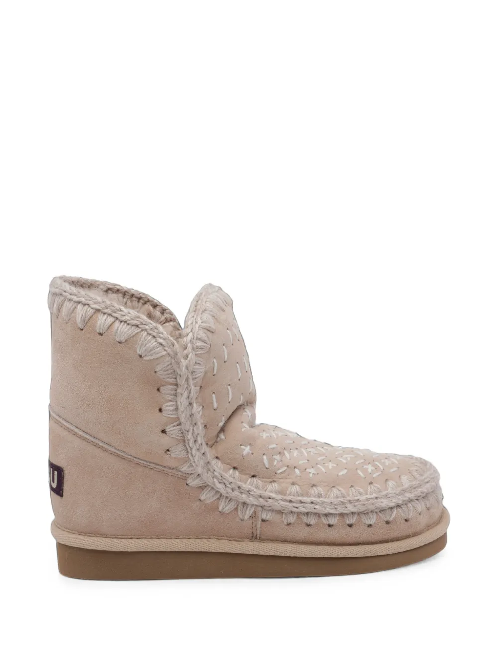 Mou Eskimo 18 Sashiko ankle boots