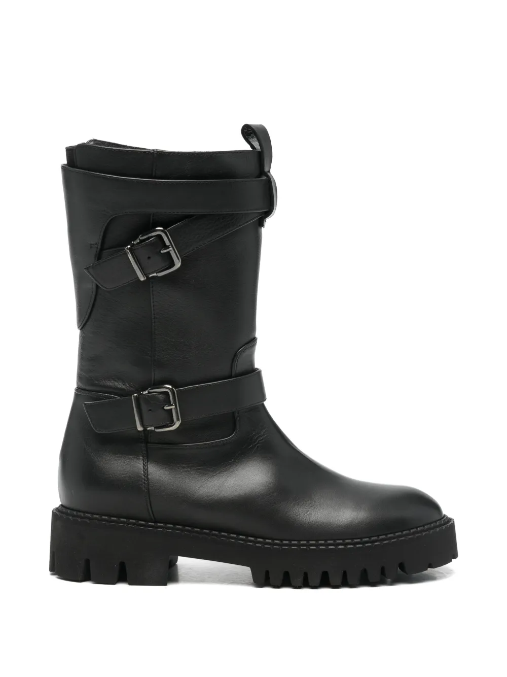 TRUMAN´S buckle-strap leather boots
