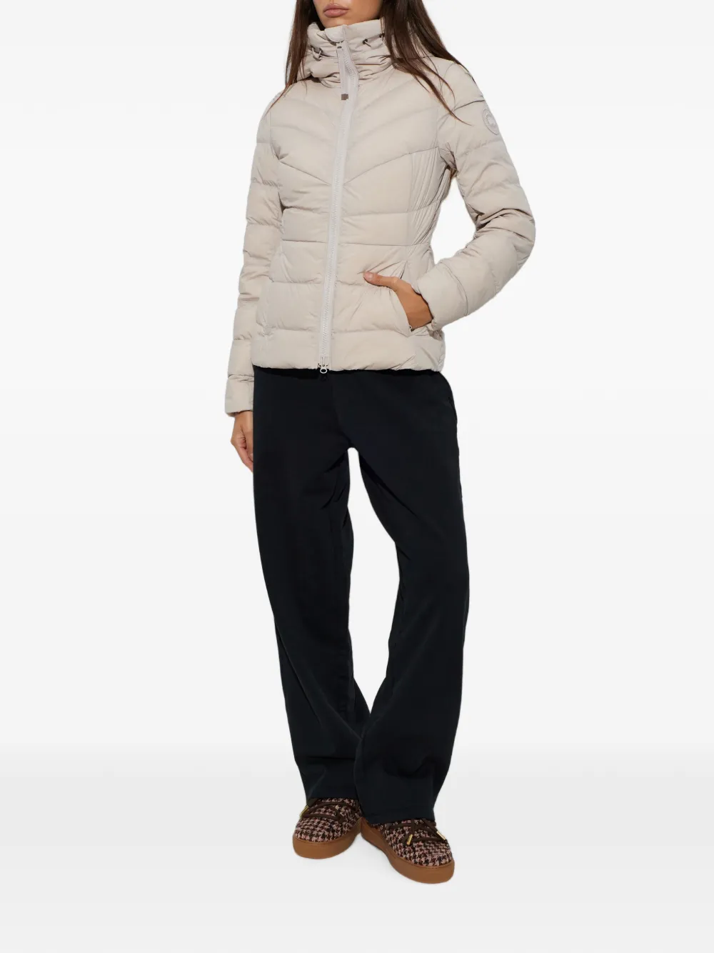 Canada Goose Clair Jacket Tonal Disc in Pink, view 2
