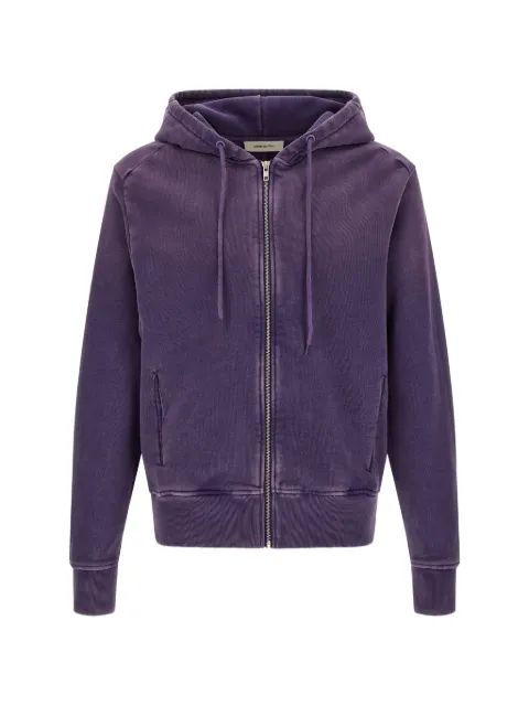 ENTIRE STUDIOS washed zip-up hoodie
