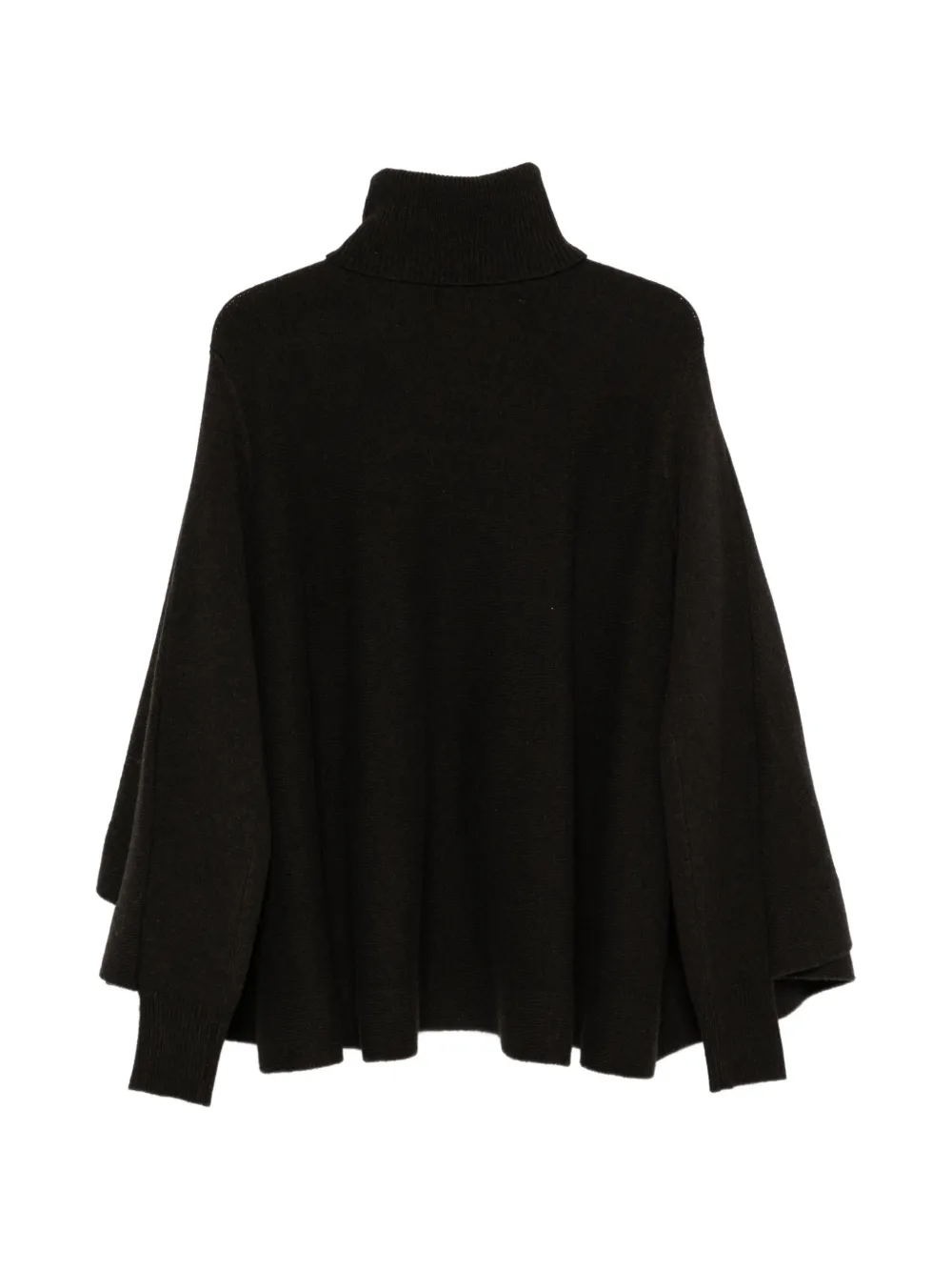 Jacquemus ruffled roll-neck sweater - Brown