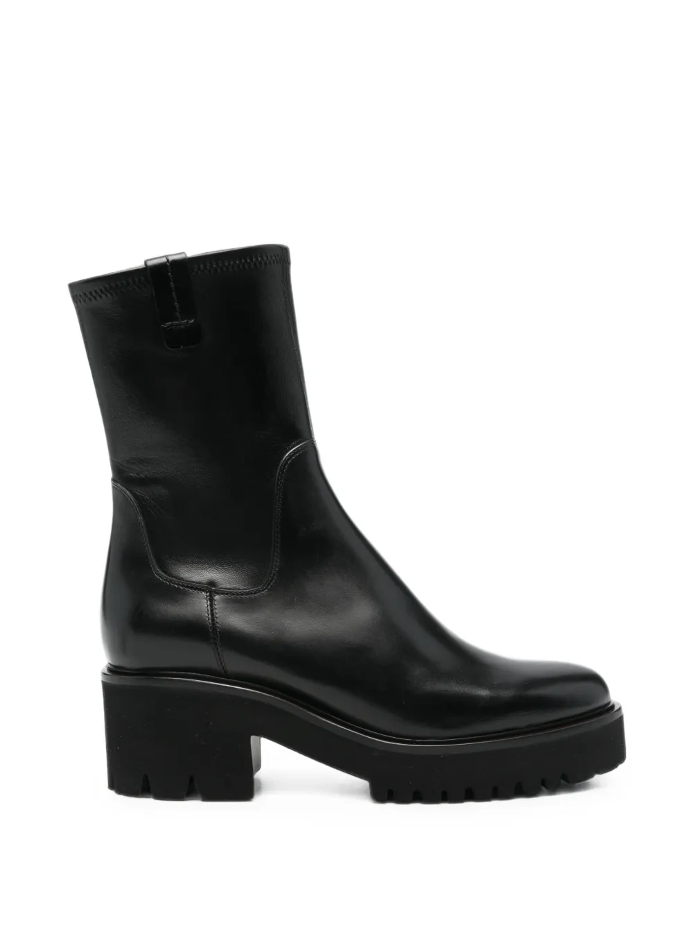 TRUMAN´S chunky-sole leather ankle boots