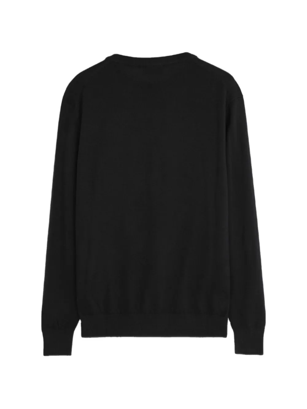 Diana Studio merino-wool crew-neck sweater Zwart