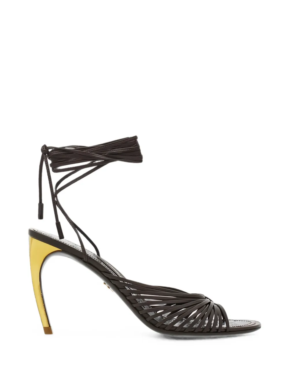 Ferragamo sandales à brides - Noir Ferragamo sandales à brides - Noir