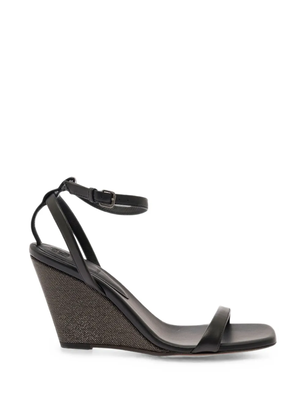 Brunello Cucinelli beaded wedge sandals