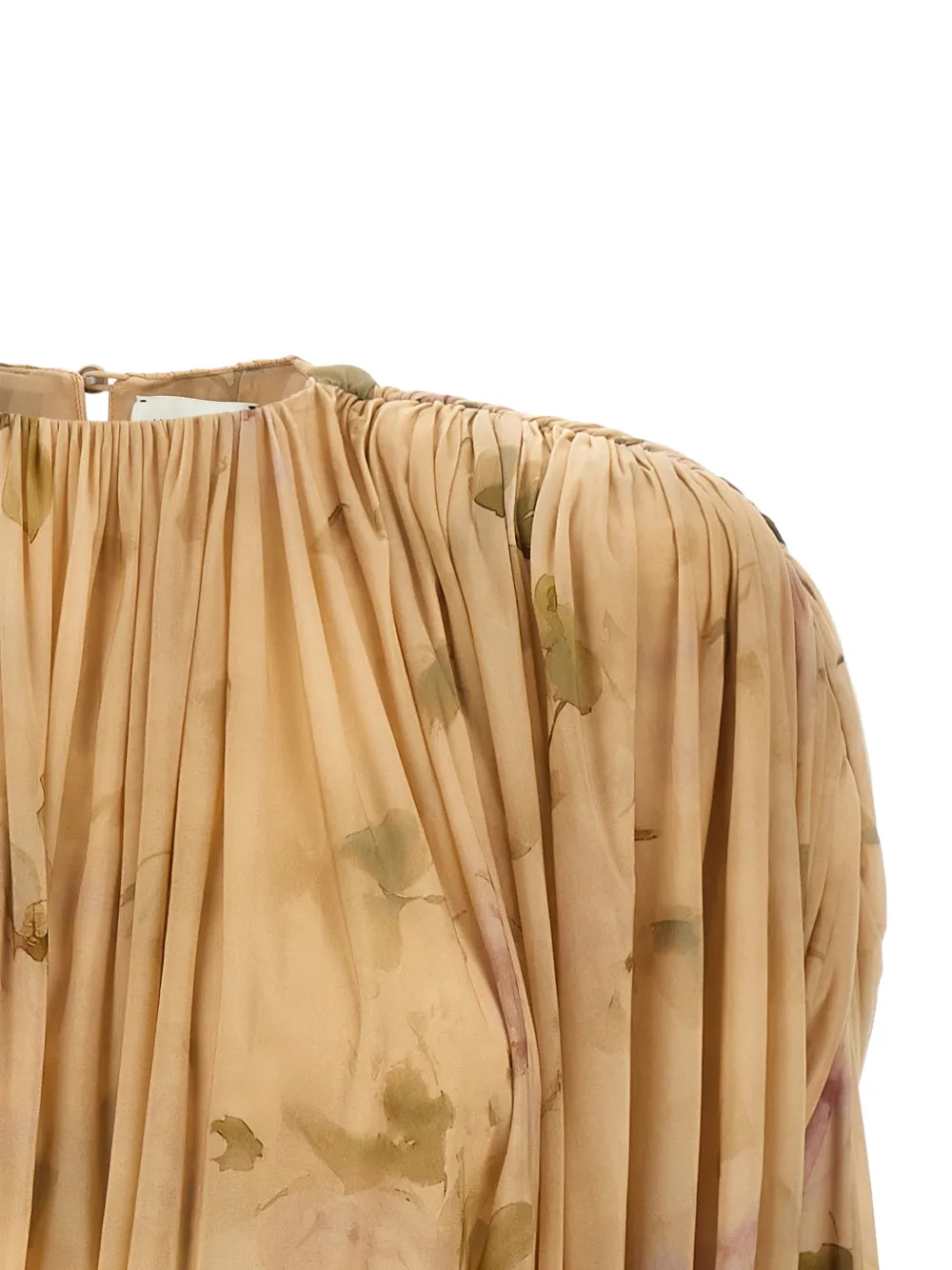 Magda Butrym Mini-jurk met bloemenprint Beige