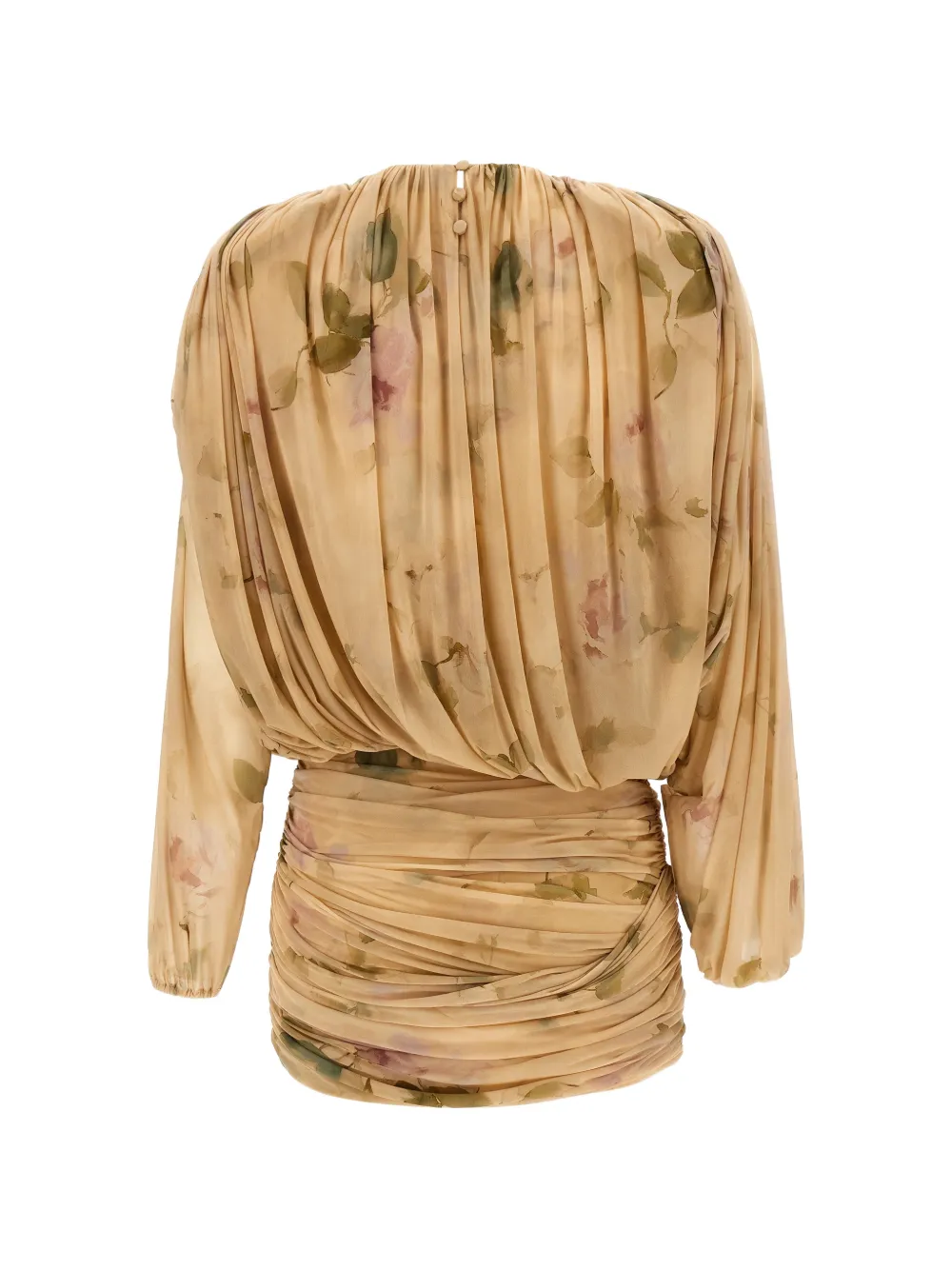 Magda Butrym Mini-jurk met bloemenprint Beige