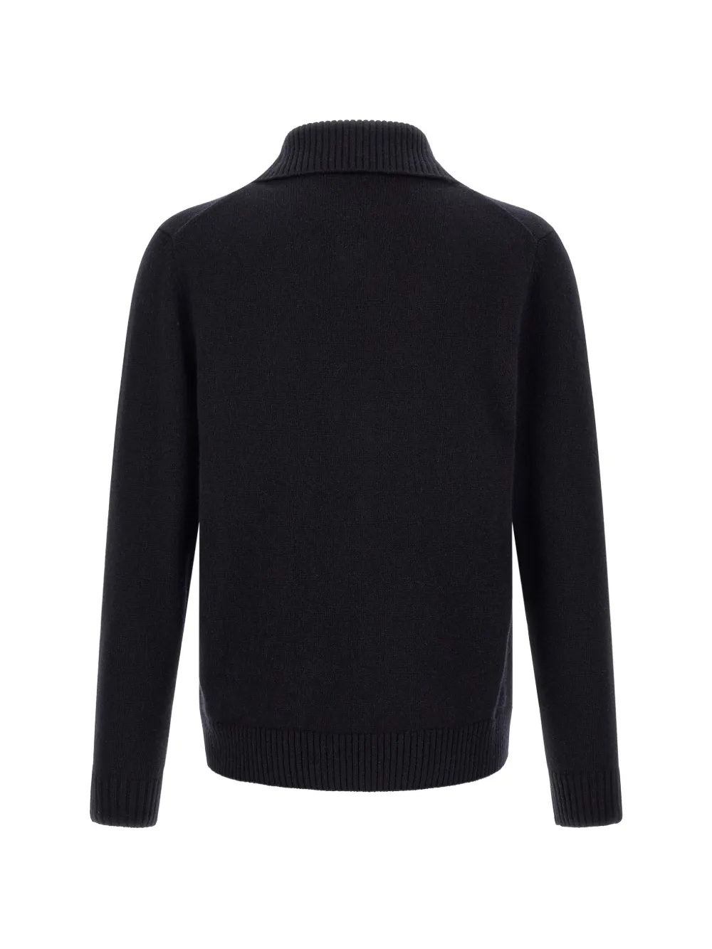 Zanone Trui met halve rits Blauw