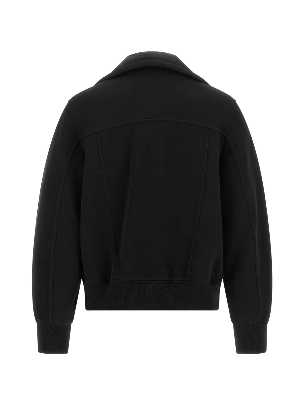 sacai Cargo jack met vlakken Zwart