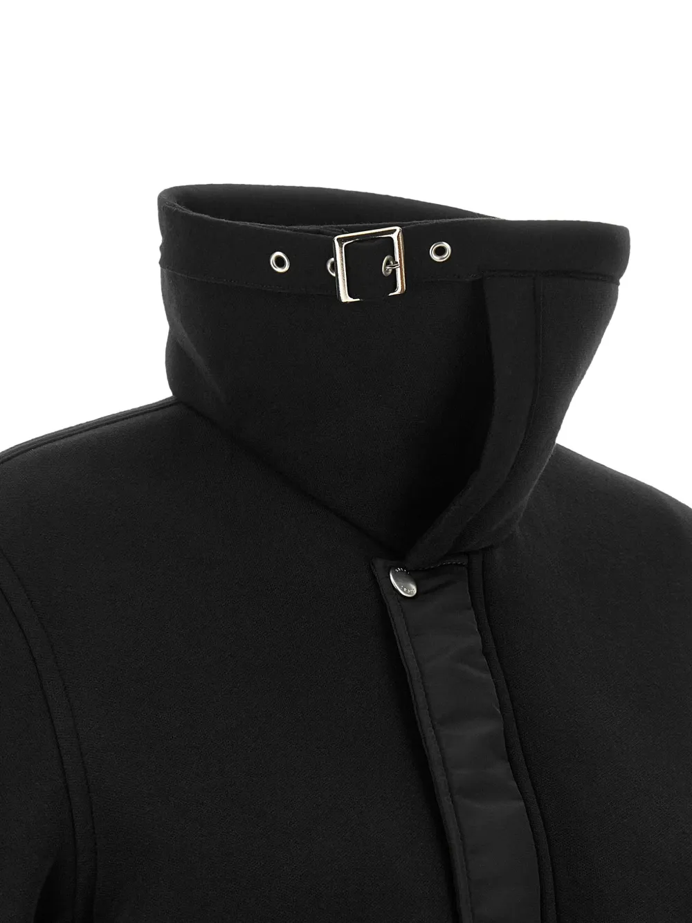 sacai Cargo jack met vlakken Zwart