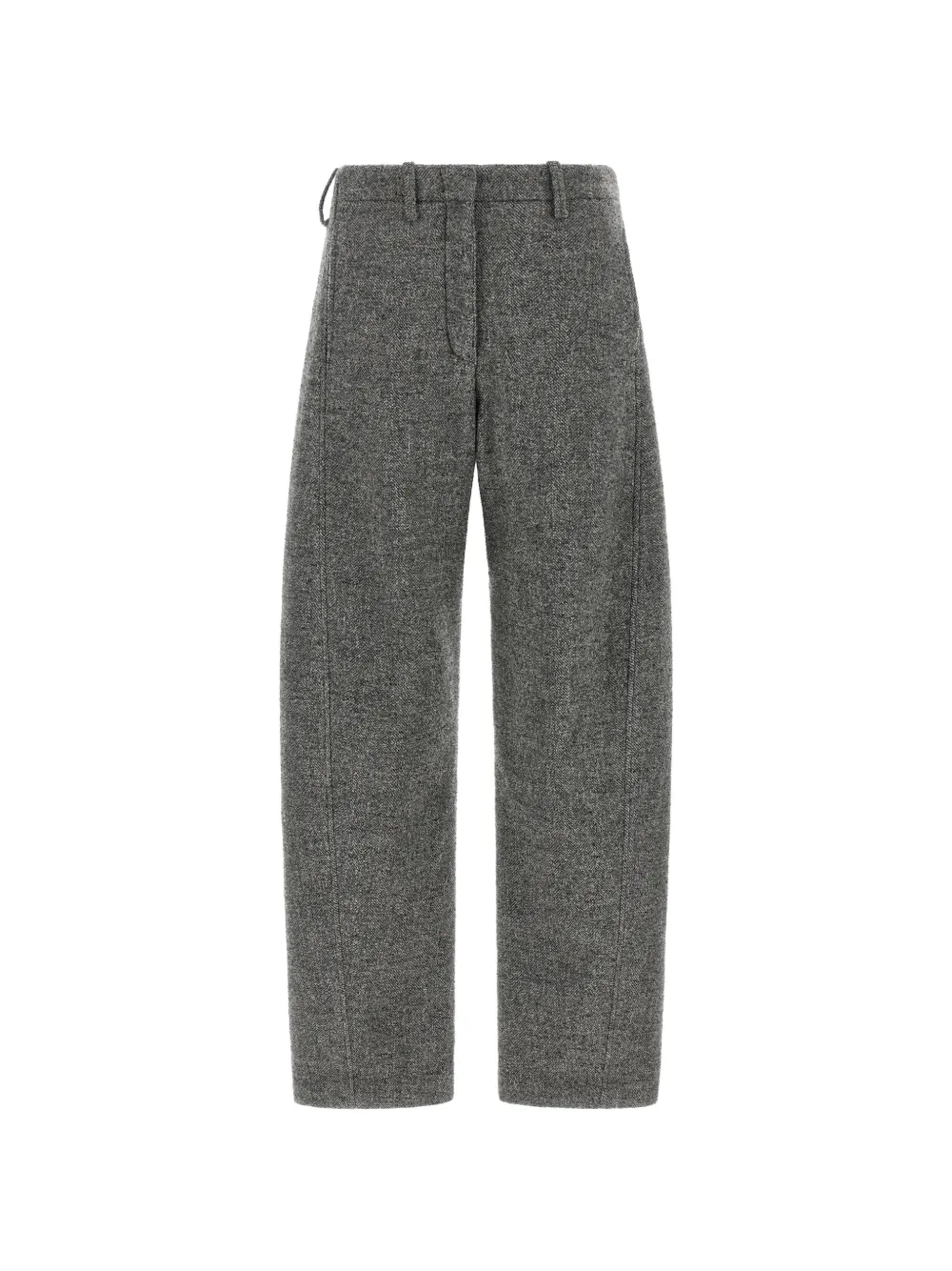 Magda Butrym herringbone-pattern barrel-leg trousers · 34