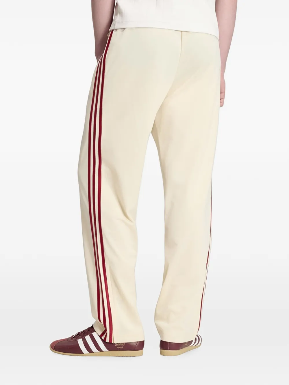 adidas side-stripe track pants Geel