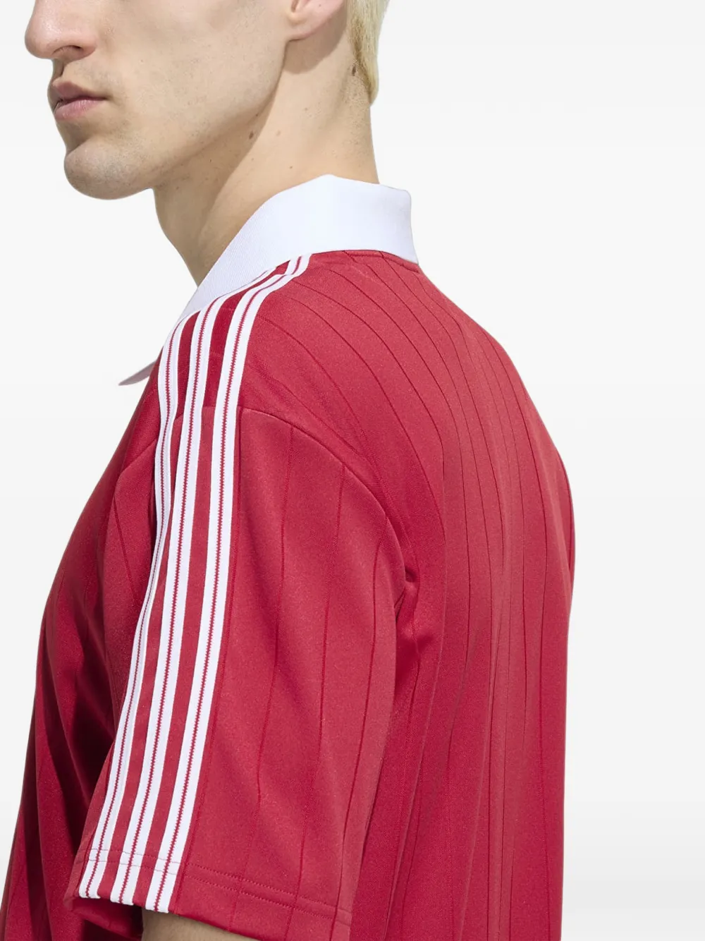 adidas Drop Needle jersey T-shirt Rood