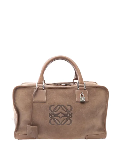Loewe Pre-Owned 2010-2026 Suede Amazona 36 handbag