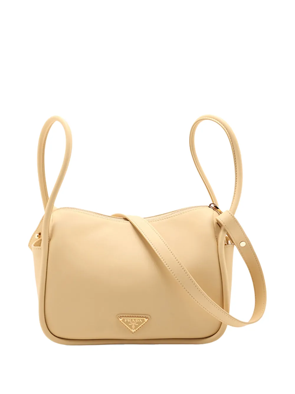 Prada Pre-Owned 2013-2026 Leather Darling satchel - Giallo