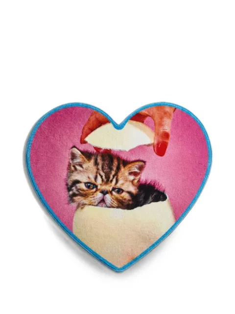 Seletti Toiletpaper Cat Surprise bath mat