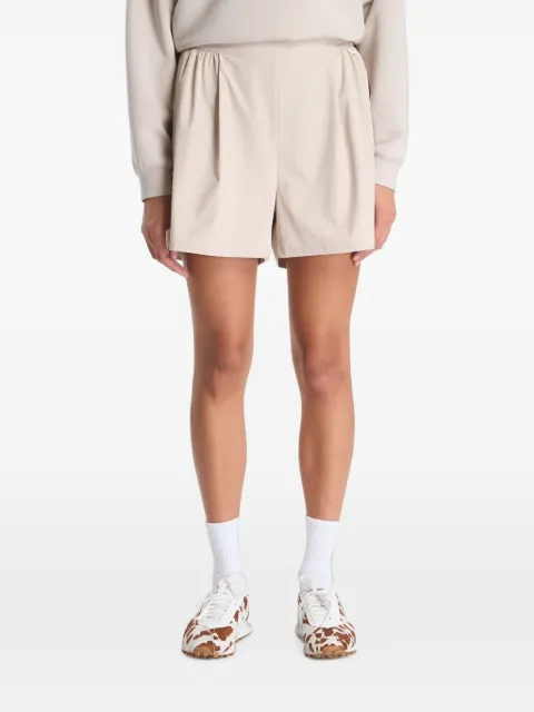 Nike 24.7 PerfectStretch pleated side-slit shorts