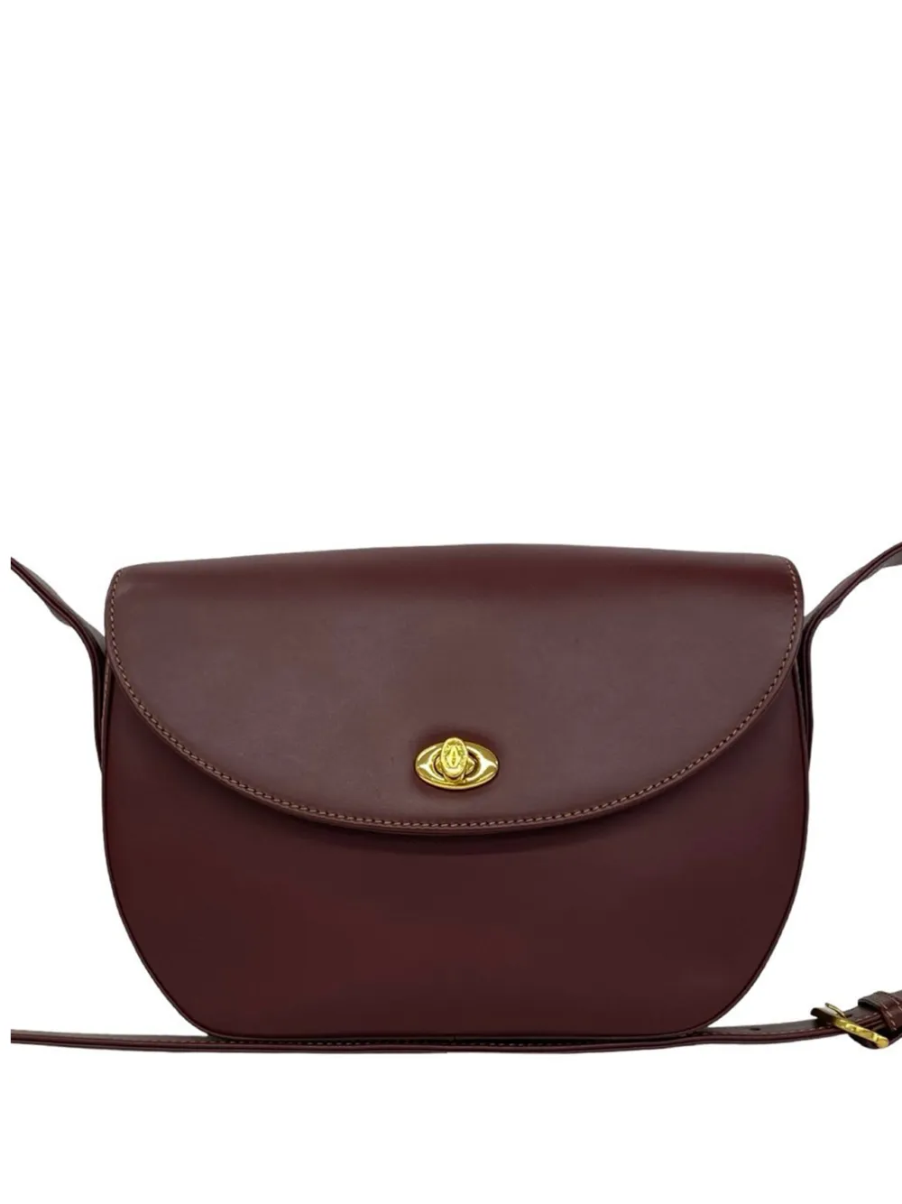 Cartier 1980-1990 Leather Must De Cartier crossbody bag - Rosso