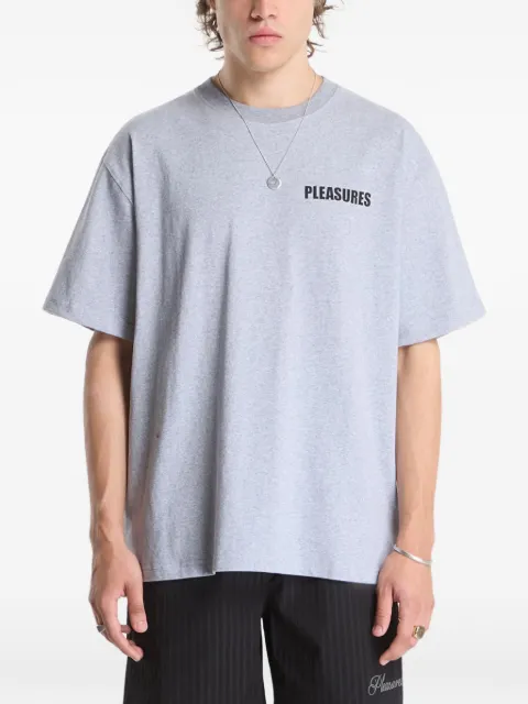 Pleasures Impact logo-print T-shirt