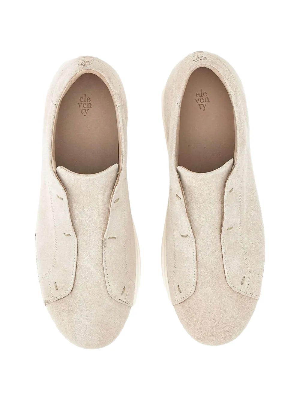 Eleventy slip-on sneakers Beige