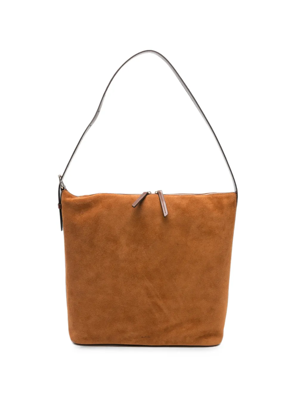 A.P.C. suede shoulder bag