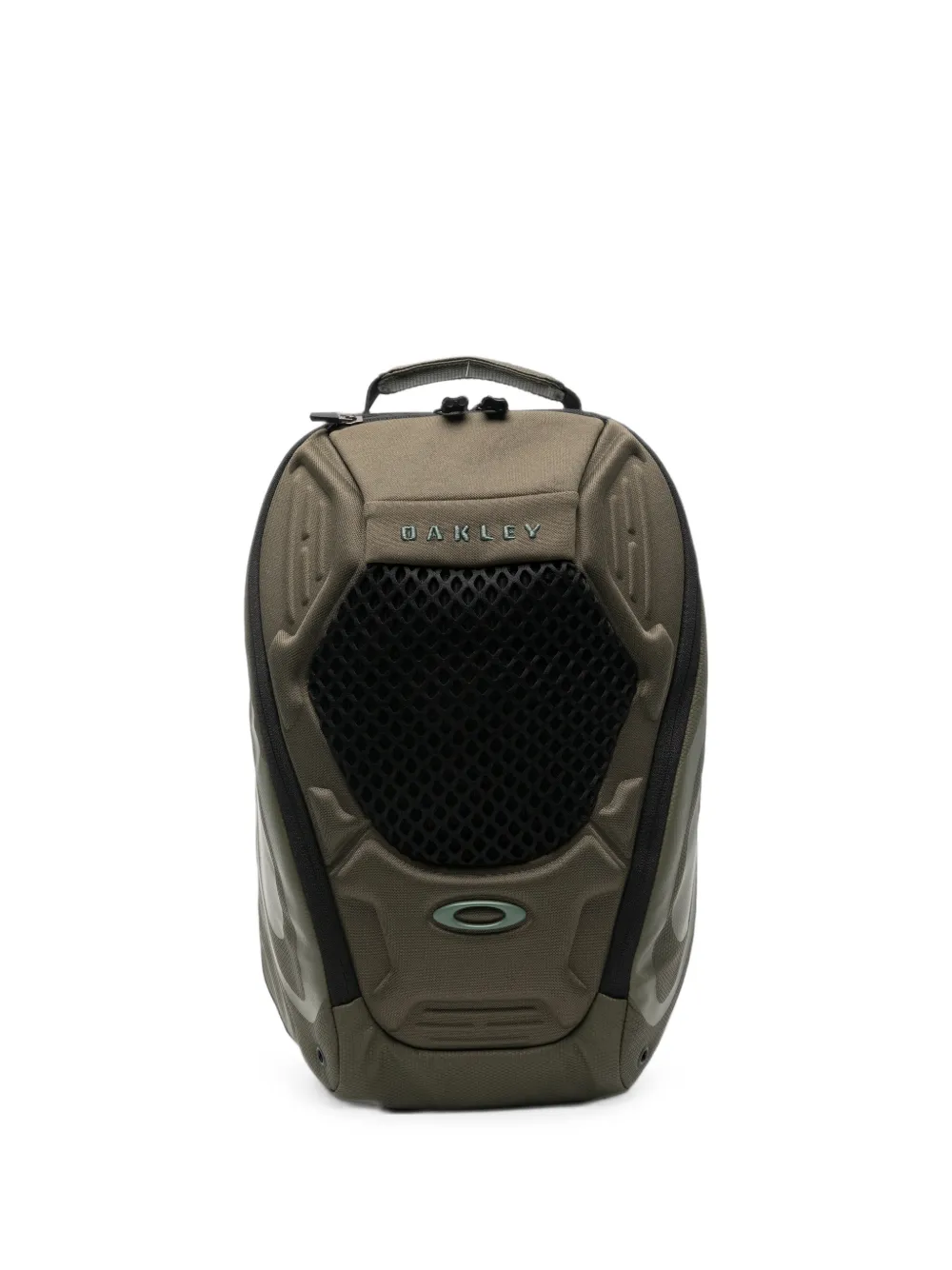 Oakley logo-print mesh-panel tote bag