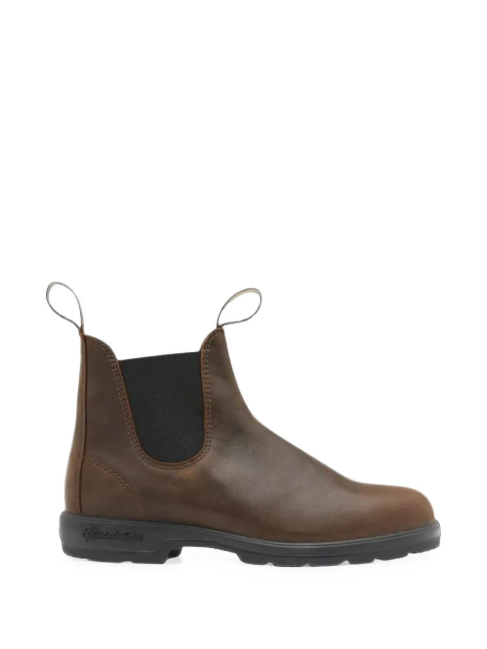Blundstone 1609 Elasticated Leather Boots In Brown