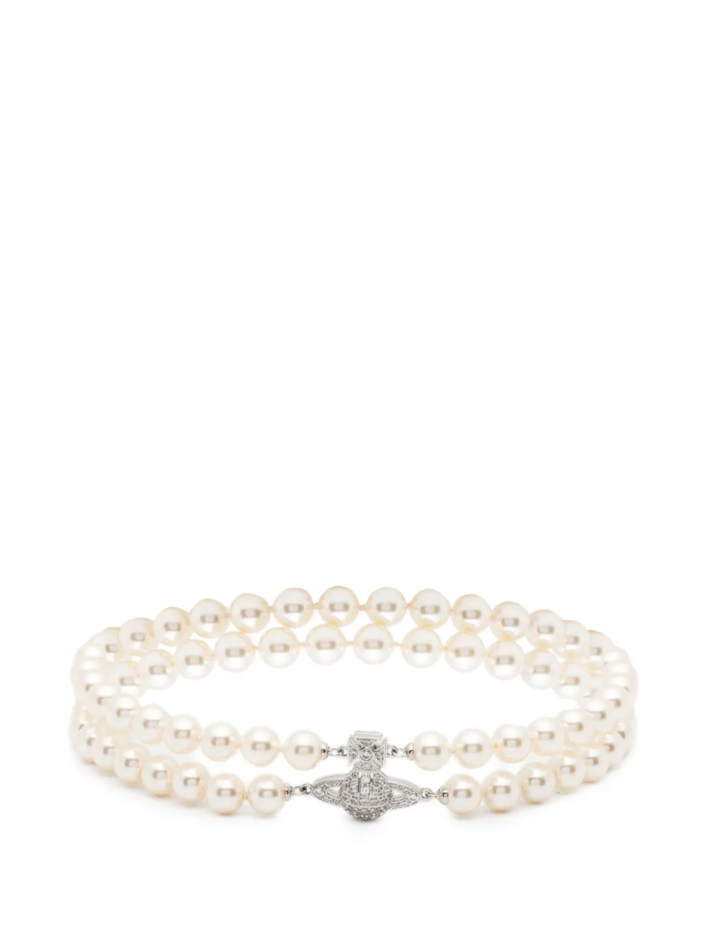 Vivienne Westwood Graziella pearl necklace - Toni neutri