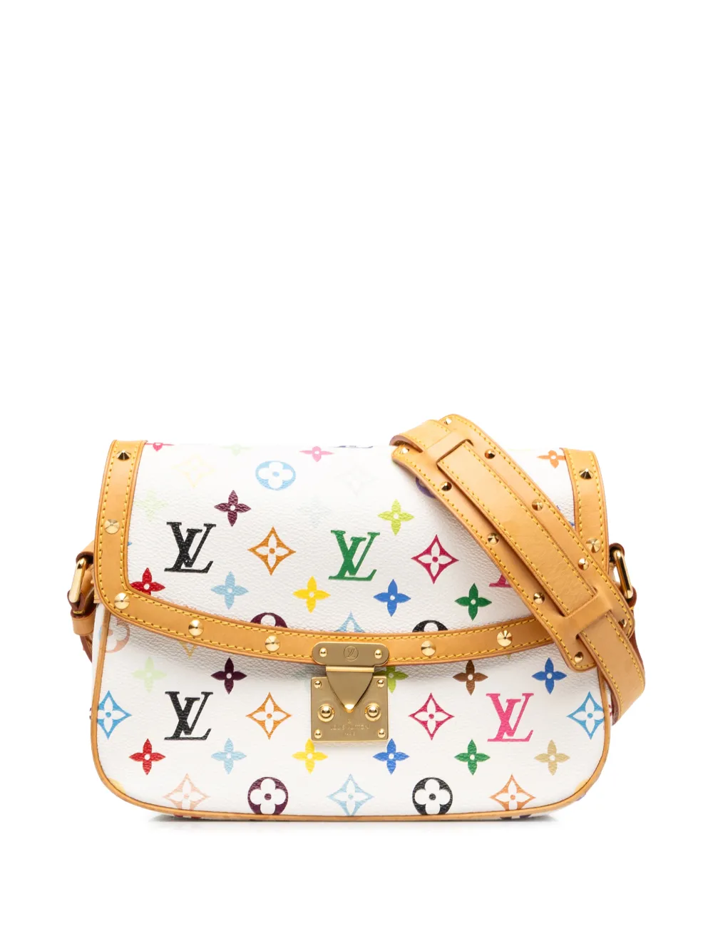 Louis Vuitton Pre-Owned 2004 Monogram Multicolore Sologne crossbody bag - White
