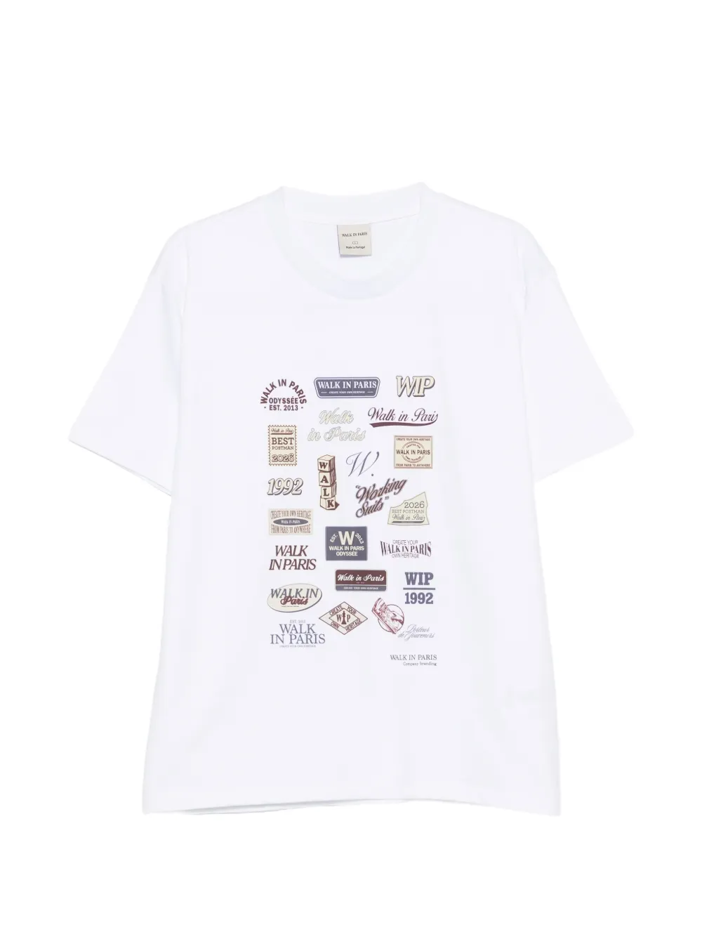 WALK IN PARIS Postman Archives T-shirt